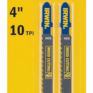 JIGSAW BLADE T 4" 10TPI 2PK