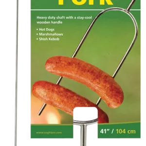 CAMP FORK STEEL CHROME 41IN