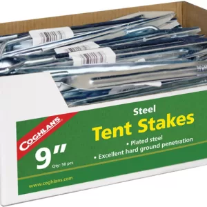 TENT STAKES 9" STEEL