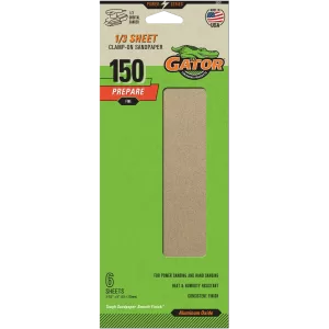 SANDING SHEET 1/3 150G CO 6P