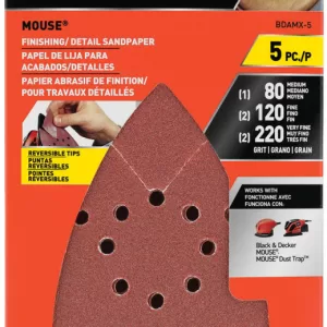 MOUSE SHEET ASSORTED 5PK