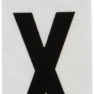 REFLECTIVE VINYL LETTER X 1"