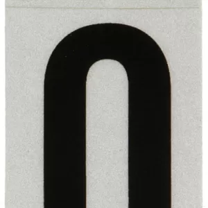 REFLECTIVE VINYL LETTER O 1"
