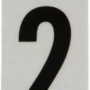 REFLECTIVE VINYL NUMBER 2 1"