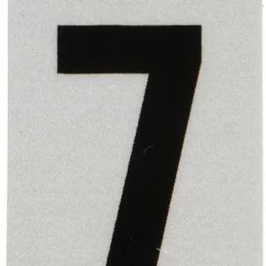 REFLECTIVE VINYL NUMBER 7 1"