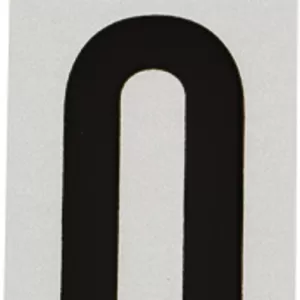 REFLECTIVE VINYL NUMBER 0 1"