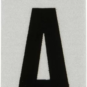 REFLECTIVE VINYL LETTER A 1"