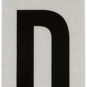 REFLECTIVE VINYL LETTER D 1"