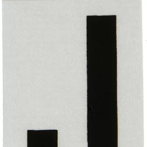 REFLECTIVE VINYL LETTER J 1"