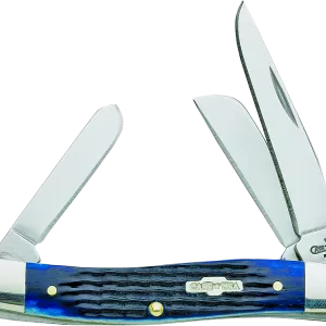 POCKET KNIFE: 3 BLADE / BLUE