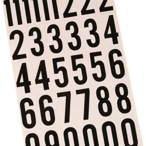 SELF-ADHESIVE NUMBER SET 2"