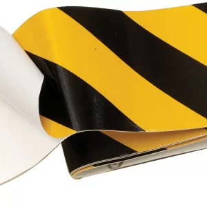 REFLECT TAPE BLK/YELL 24"