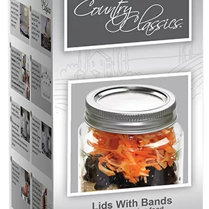 CANNING LIDS-BANDS REG 12PC