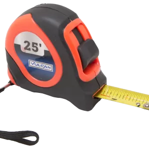 TAPE MEASURE ORANGE 25FTX1