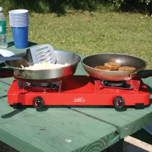 PROPANE STOVE DBL BURN