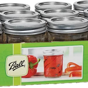 CANNING JARS REG 1/2 PT 12PC