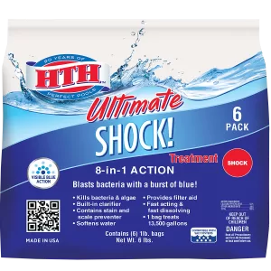 POOL SHOCK HTH ULTRA 1LB 6PK