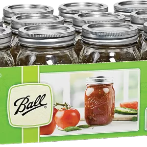 CANNING JARS REG PINT 12PC
