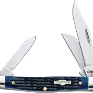 CASE KNIFE 3BLD BLUE BONE