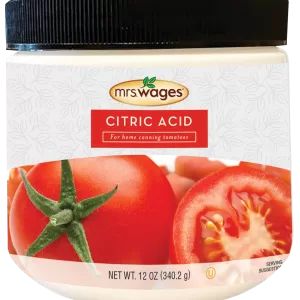 CITRIC ACID, 12 OZ JAR