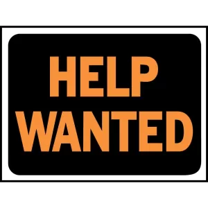 HELP WANTED SIGN
