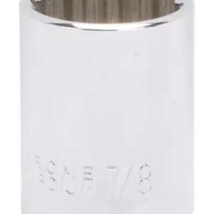 SOCKET 12PT 7/8" 1/2D