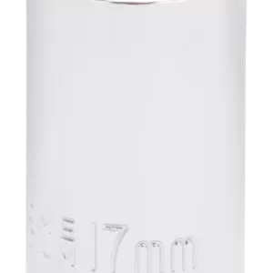 SOCKET MET 12PT 17MM 1/2D