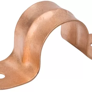 PIPE STRAP COPPER 3/8" 10PK