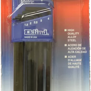 METRIC HEX KEY SET 9PC LONG