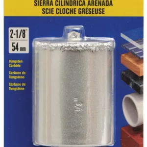 HOLESAW TC GRIT 2-1/8" 3/8S