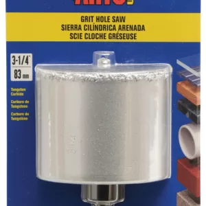 HOLESAW TC GRIT 3-1/4" 3/8S