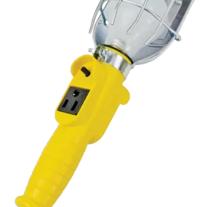 DROP LIGHT W/ OUTLET 25'