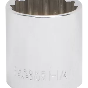 SOCKET 12PT 1-1/4" 1/2D