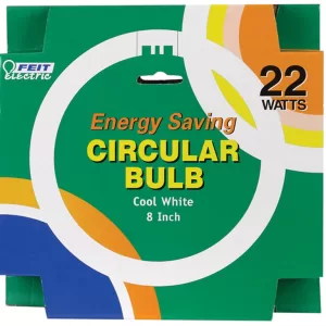 CIRCLE BULB 22W T9 8" CW