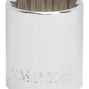 SOCKET MET 12PT 30MM 1/2D