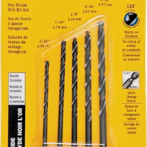 BLACK OXIDE SET 5PC 1/4S