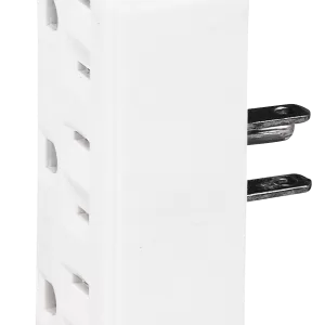 TRIPLE REC TAP 5-15R WHITE