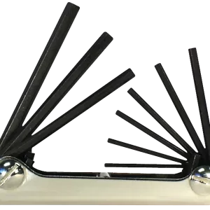 SAE HEX KEY SET 9PC MEDIUM