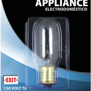 APPLIANCE BULB, CLEAR 40W T8