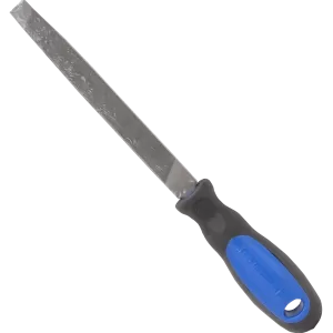 FILE MILL W/RUBBER GRIP 6"