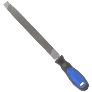 MILL FILE W/RUBBER GRIP 8"