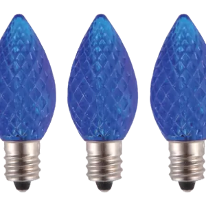 C7 BULB CRYSTAL BLUE EACH