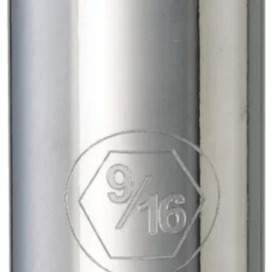 DEEP SOCKET 12P 9/16" 3/8D
