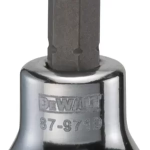 HEX BIT SOCKET MET 4MM 3/8D