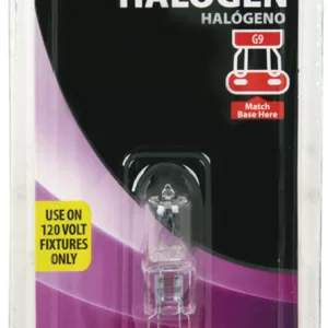 BI-PIN 25W G9 3000K DIMMABLE