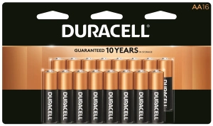 BATTERY AA DURACELL 16PK