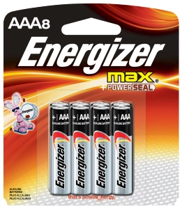 BATTERY AAA ENERGIZER 8PK