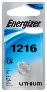 BATTERY 1216 ENERGIZER LITH