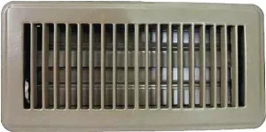 REGISTER FLOOR BROWN 4X10