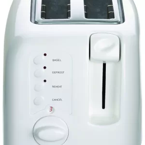 TOASTER COMPACT WHITE 2SL
